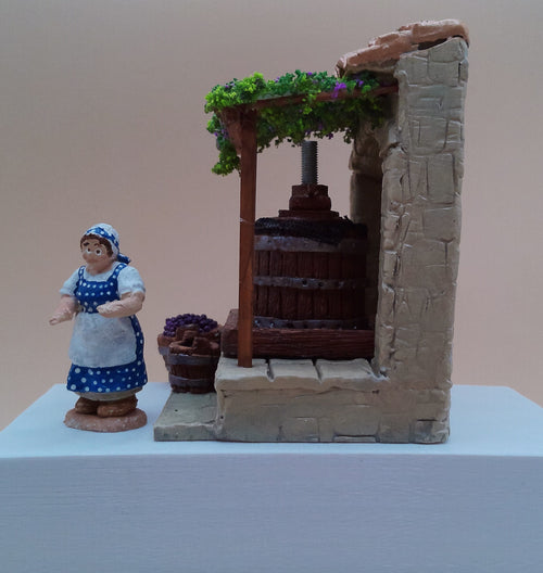 Decors du pressoir a vin