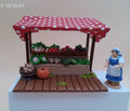 Etales de légumes