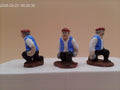 Le Pointeur, santon provençal en argile peint à la main, 7 cm, pour crèche de Noël