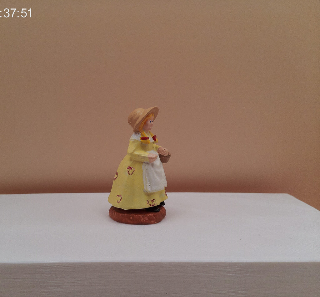 La fille aux couettes