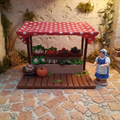 Étalage de légumes artisanal provençal