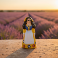 La Bouquetière – santon provençal artisanal peint à la main