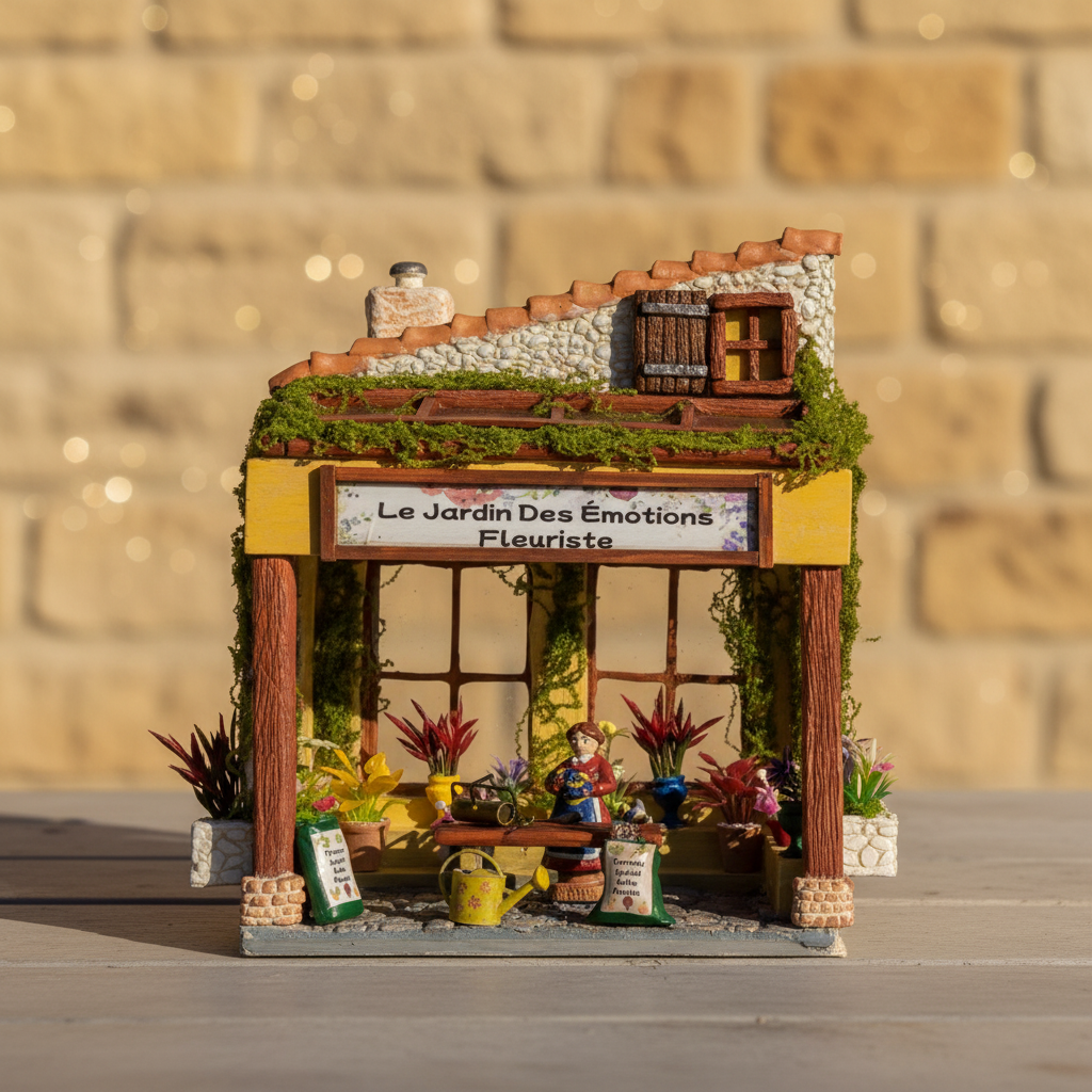 Le Fleuriste - mur en pierre provençale